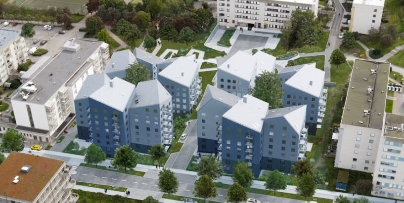 Nu annonserar vi nya kvarteret Målburen hos Bostadsförmedlingen
