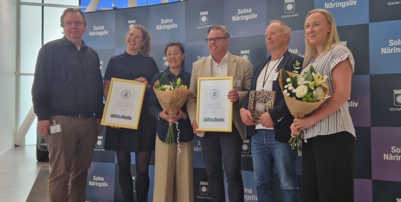 Bellona 5 är årets vinnare av Solna stadsmiljöpris