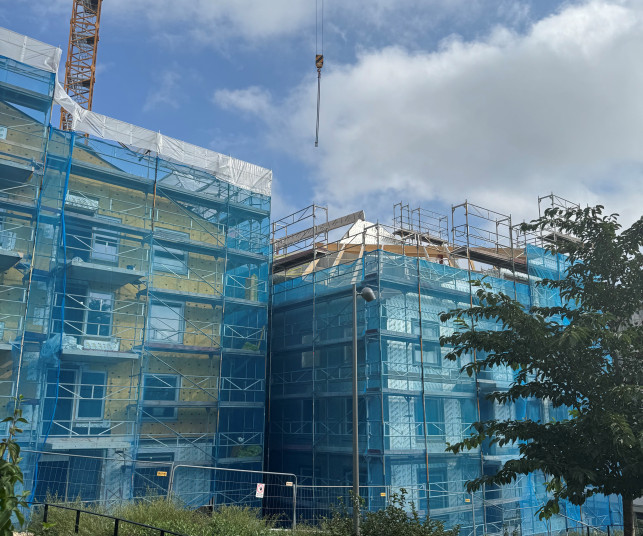 Bild på nyproduktionsfastighet i Hallonbergen